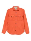 Chesapeake's Jackson Hole Pocket Shirt In Orange