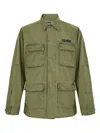 Chesapeake's Green 'korpela' Jacket In Cotton With Pockets