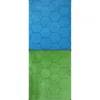 Chessex Manufacturing 1 In. Reversible Hexes Megamat Board Game Blue & Green