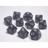 Chessex Manufacturing 25118 Ninja Speckled - Ten Sided Die D10