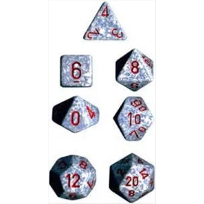 Chessex Manufacturing 25300 Air Speckled Polyhedral Dice Set Of 7