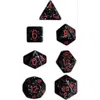 Chessex Manufacturing 25308 Space Speckled Polyhedral Dice Set Of 7