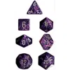 Chessex Manufacturing 25317 Hurricane Speckled Polyhedral Dice Set Of 7