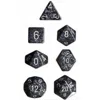 Chessex Manufacturing 25318 Ninja Speckled Polyhedral Dice Set Of 7