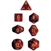 Chessex Manufacturing 25323 Mercury Speckled Polyhedral Dice Set Of 7