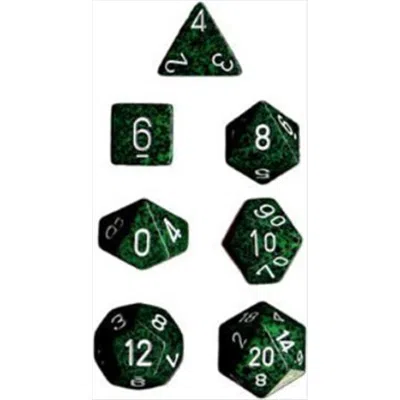 Chessex Manufacturing 25325 Recon Speckled Polyhedral Dice Set Of 7
