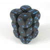 Chessex Manufacturing 25738 Bluestars Speckled - 6 Sided 16 Mm Dice Set Of 12