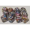 Chessex Manufacturing 27440 Festive Carousel With White Numbers Dice Set Of 7