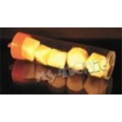 Chessex Manufacturing 29040 Tube Opaque Blank Ivory 6 Set