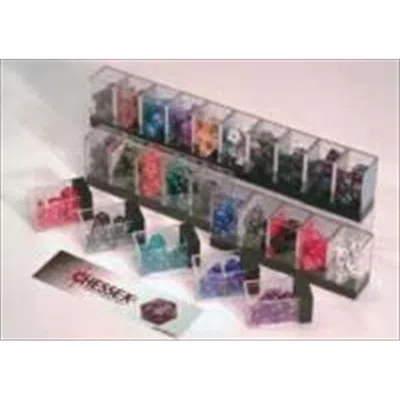 Chessex Manufacturing 29910 7-set Cubes Best Of 25 Sets