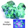 Chessex Manufacturing Cube Borealis Luminary Dice, Light Smoke With Silver Pips - Set Of 7