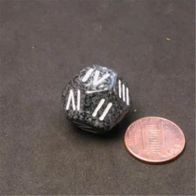 Chessex Manufacturing D4 Urban Camo With Speckled Roman Numerals