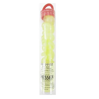 Chessex Manufacturing Glass Stones Tube - Lemon Catseye, 20 Stones