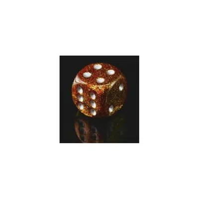 Chessex Manufacturing Glitter Polyhedral 7-dice Set With Gold & Silver