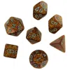 Chessex Manufacturing Mini Glitter Gold & Silver Dice Set - Set Of 7