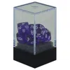 Chessex Manufacturing Mini Translucent Purple & White Dice Set - Set Of 7