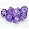 Chessex Manufacturing Translucent Lavender & Gold Dice Set - Set Of 7