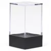 Chessex Plastic Display Box Figures, Black - Small