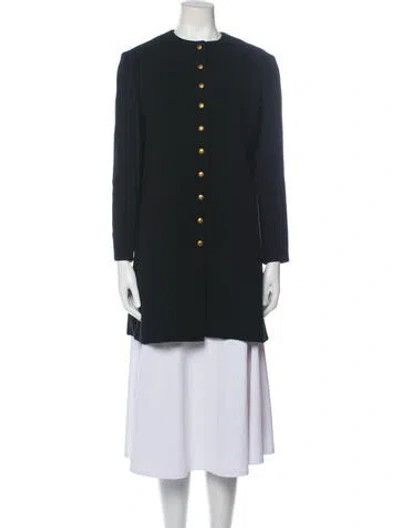 Pre-owned Chester Weinberg Vintage 1970's Coat In Black