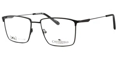 Chesterfield Ch 102xl 0003 Men's Glasses Black Size 55 - Free Lenses - Blue Light Block Available