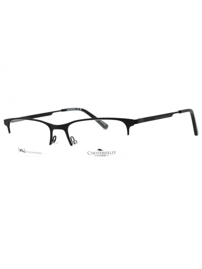 Chesterfield Ch 108xl Eyeglasses In 0fre 00 - Matt_grey/clear Demo Lens