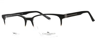 Chesterfield Ch 110xl 07c5 Men's Glasses Black Size 57 - Free Lenses - Blue Light Block Available In Purple