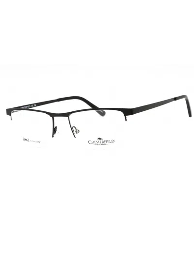 Chesterfield Ch 113xl Mini Rectangular Eyeglasses In Black