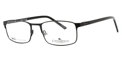 Chesterfield Ch 85xl 0003 Men's Glasses Black Size 58 - Free Lenses - Blue Light Block Available