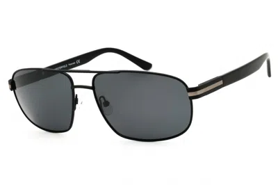 Chesterfield Ch05s Polarized Metal Sunglasses In Black