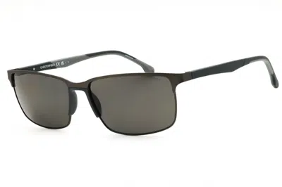 Chesterfield Ch22s Rectangular Metal Frame Sunglasses In Gray
