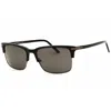 Chesterfield Men's Black Rectangular Sunglasses Ch16s In Multi