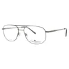 Chesterfield Men's Brown Rectangular Eyeglass Frames Ch-894/t In Transparent