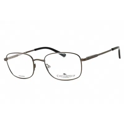 Chesterfield Men's Grey Oval Eyeglass Frames Ch890t In Gray