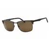 Chesterfield Rectangle-frame Sunglasses In Gray