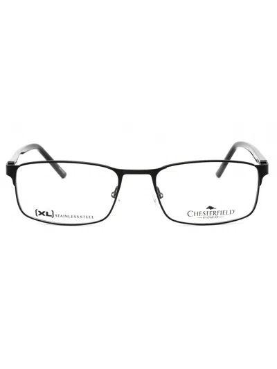Chesterfield Men's Rectangular Eyeglasses - 85xl In Orange