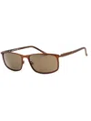 Chesterfield Men's Rectangular Polarized Sunglasses In Brown