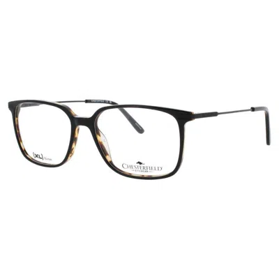 Chesterfield Men's Tortoise Rectangular Eyeglass Frames -ch-103xl-wr7-56 In Transparent