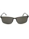 Chesterfield Men's Rectangular Metal Sunglasses