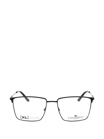 Chesterfield Metal-frame Glasses In Black