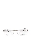 Chesterfield Rectangle-frame Glasses In Transparent