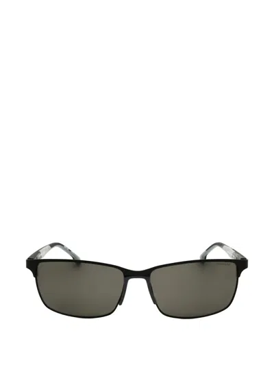 Chesterfield Rectangle-frame Sunglasses In Black