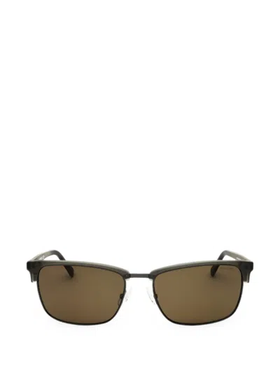 Chesterfield Rectangle-frame Sunglasses In Grey