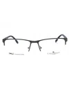 Chesterfield Rectangular Men's Eyeglasses - Size 69xl In Purple