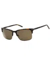 Chesterfield Rectangular Men's Sunglasses In Brown