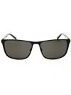 Chesterfield Rectangular Metal Men's Sunglasses Ch 12/s In Black