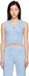 Chet Lo Blue Mammoth Hoodie In Baby Blue