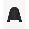 Chet Lo X C4c X Pull And Bear X C4c X Pull And Bear Womens Black Chet Lo X C4c X Pull&bear Hooded Relaxed-fit Stretch-woven Jacket In Black