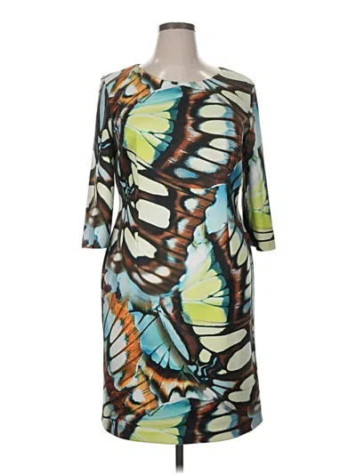 Pre-owned Chetta B Casual Dress In Blue