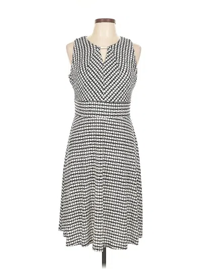 Pre-owned Chetta B Casual Dress In Gray