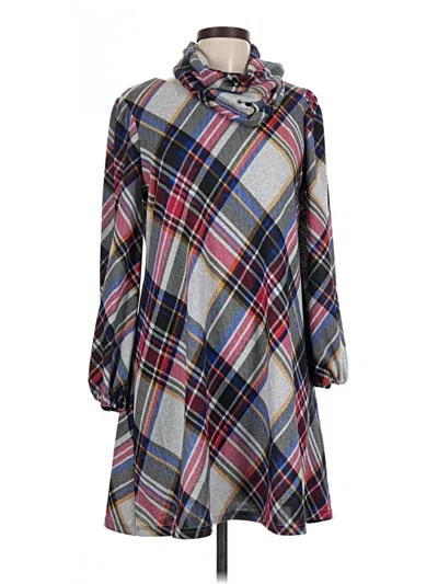 Pre-owned Chetta B Casual Dress In Gray
